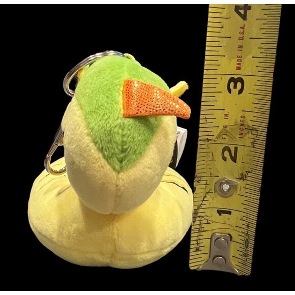 Tokidoki Unicorno Yellow Summer Pool Party Mini Plush Keychain, Bookbag Clips - Picture 8 of 8